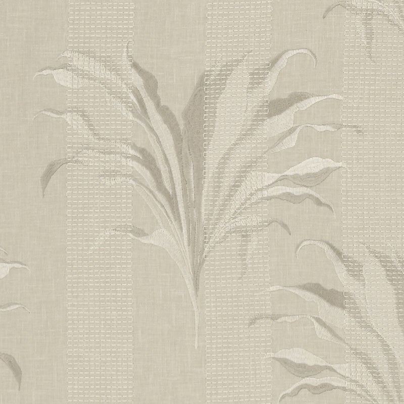 CLARKE AND CLARKE - PALMA- LINEN - Fabric by the Yard LINEN