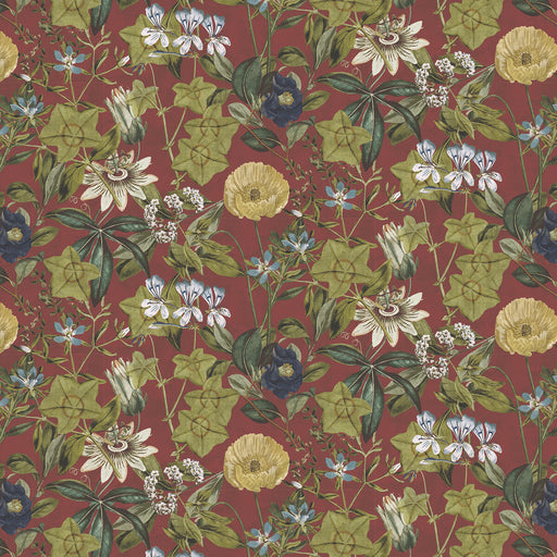 CLARKE AND CLARKE - F1304/10 - PASSIFLORA - Fabric By the Yard