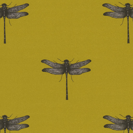 CLARKE AND CLARKE - AZURE- OCHRE - Fabric by the Yard OCHRE