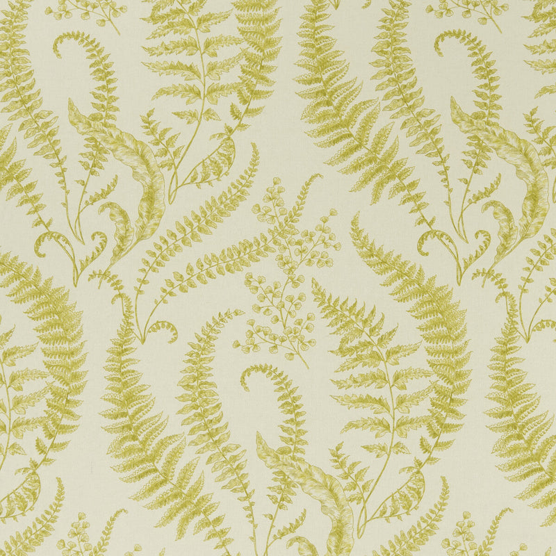 CLARKE AND CLARKE - FOLIUM- CHARTREUSE - Fabric by the Yard CHARTREUSE