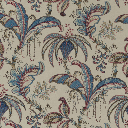CLARKE AND CLARKE - OPHELIA- DENIM - Fabric by the Yard DENIM