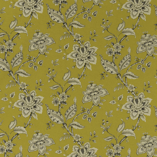 CLARKE AND CLARKE - PALAMPORE- CHARTREUSE - Fabric by the Yard CHARTREUSE