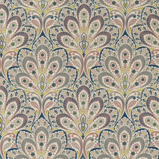 CLARKE AND CLARKE - PERSIA- MULTI - Fabric by the Yard MULTI