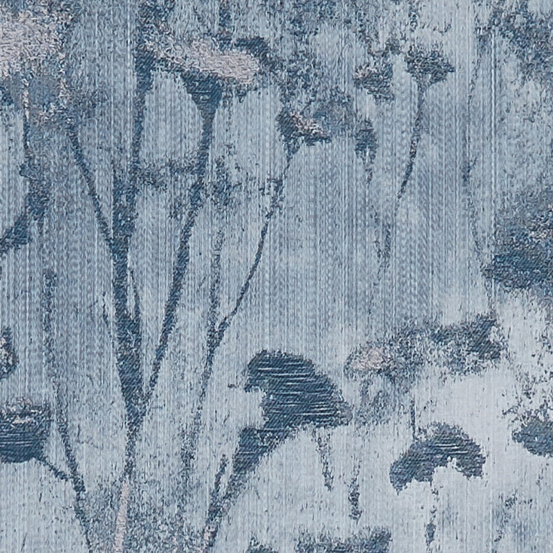 CLARKE AND CLARKE - SILHOUETTE- DENIM - Fabric by the Yard DENIM