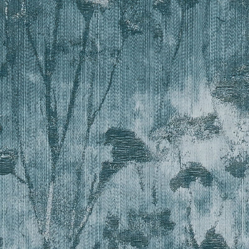 CLARKE AND CLARKE - SILHOUETTE- KINGFISHER - Fabric by the Yard KINGFISHER