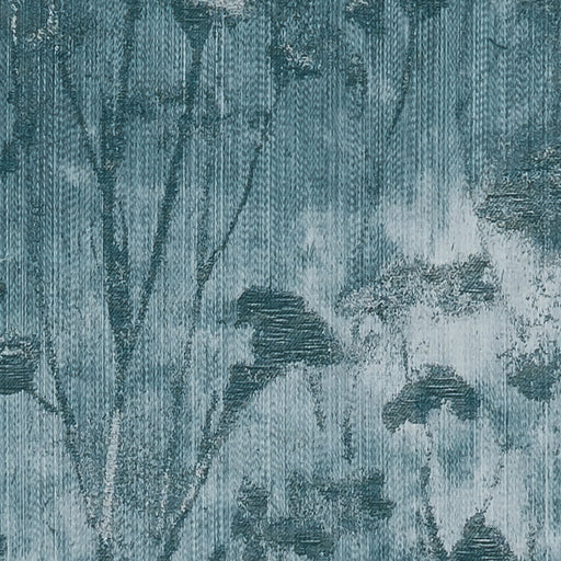 CLARKE AND CLARKE - SILHOUETTE- KINGFISHER - Fabric by the Yard KINGFISHER