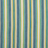 CLARKE AND CLARKE - ZIBA- DENIM/CHARTREUSE - Fabric by the Yard