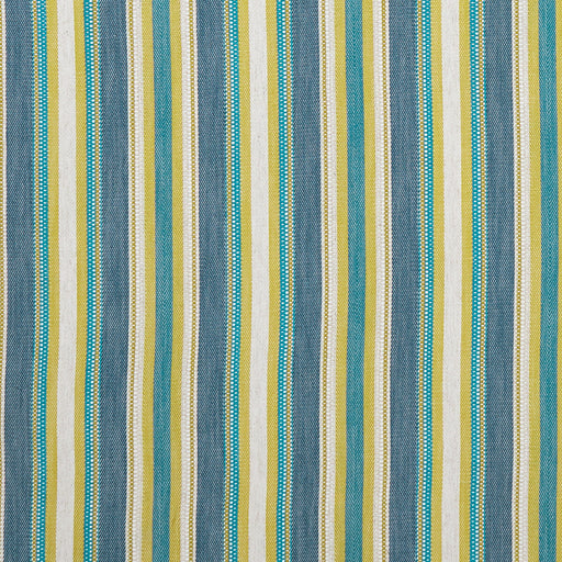 CLARKE AND CLARKE - ZIBA- DENIM/CHARTREUSE - Fabric by the Yard DENIM/CHARTREUSE