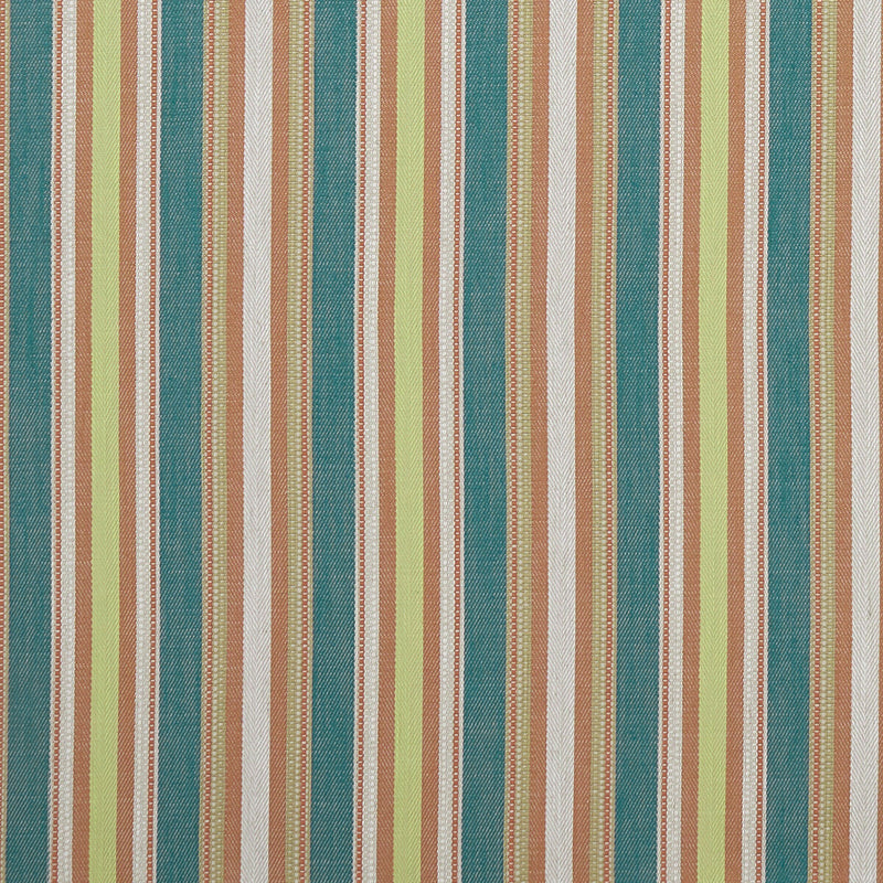 CLARKE AND CLARKE - ZIBA- TEAL/SPICE - Fabric by the Yard TEAL/SPICE
