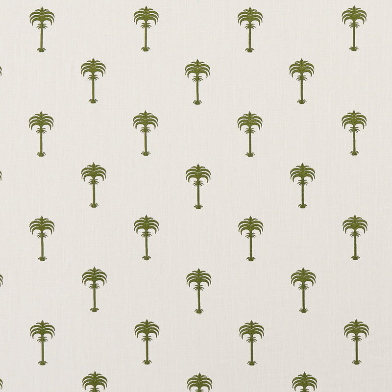 CLARKE AND CLARKE - MENARA METALLIC- OLIVE - Fabric by the Yard OLIVE