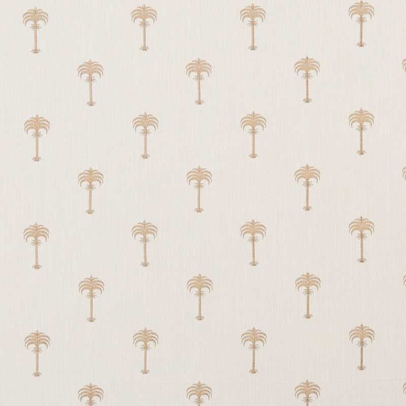 CLARKE AND CLARKE - MENARA METALLIC- ROSE GOLD/IVORY - Fabric by the Yard ROSE GOLD/IVORY