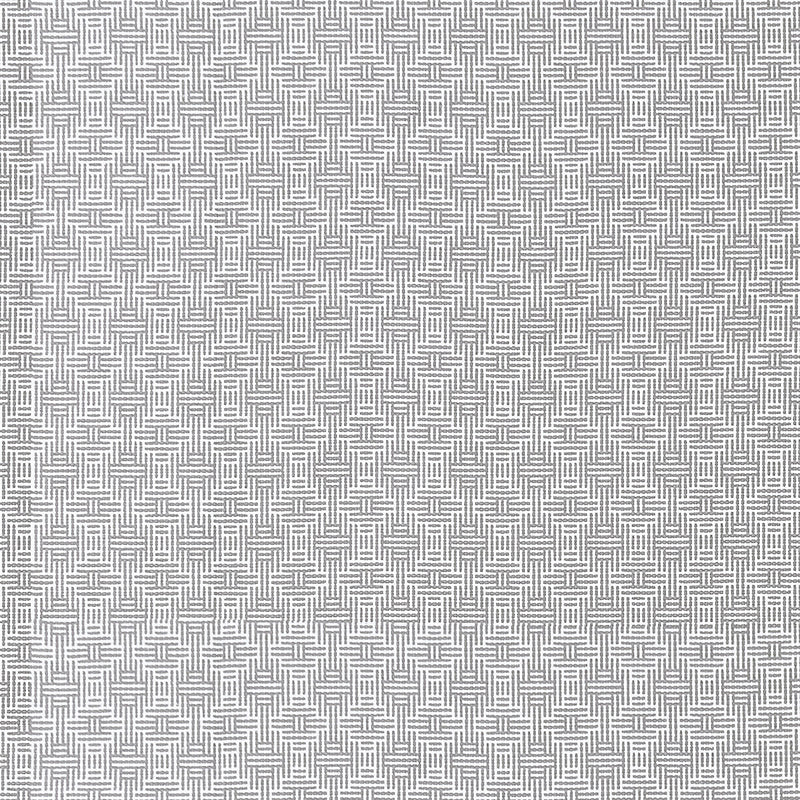 CLARKE AND CLARKE - AZTEC- SILVER - Fabric by the Yard SILVER