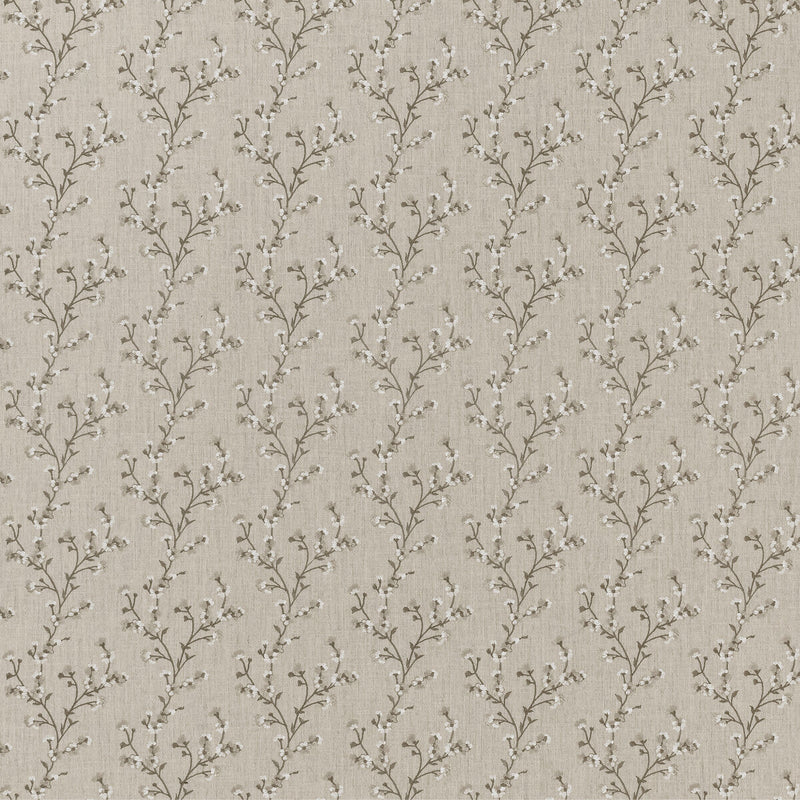 CLARKE AND CLARKE - BLOSSOM- LINEN - Fabric by the Yard LINEN