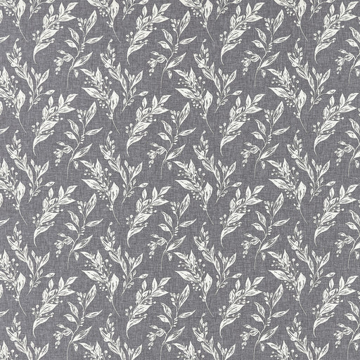 CLARKE AND CLARKE - ETERNAL- CHARCOAL - Fabric by the Yard CHARCOAL