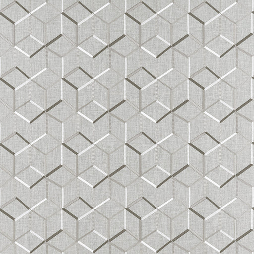 CLARKE AND CLARKE - LINEAR- CHARCOAL - Fabric by the Yard CHARCOAL