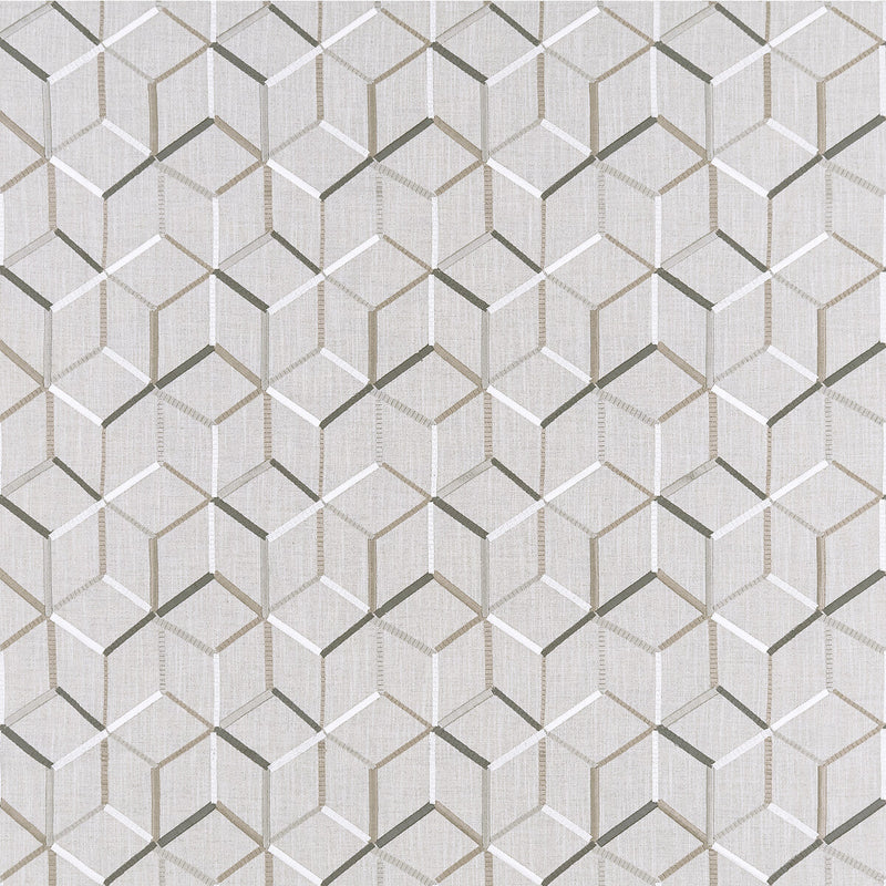 CLARKE AND CLARKE - LINEAR- LINEN - Fabric by the Yard LINEN