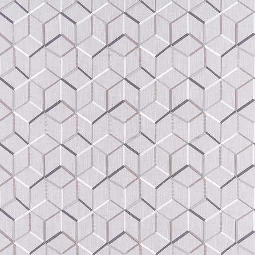 CLARKE AND CLARKE - LINEAR- SILVER - Fabric by the Yard SILVER