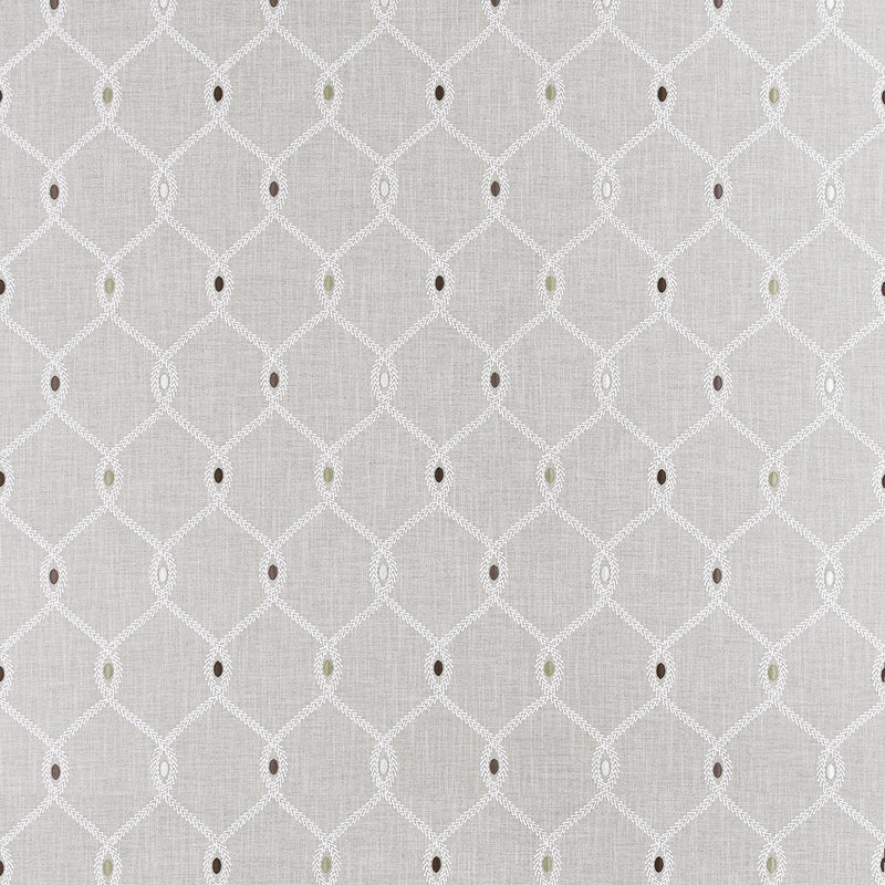 CLARKE AND CLARKE - OPUS- SILVER - Fabric by the Yard SILVER