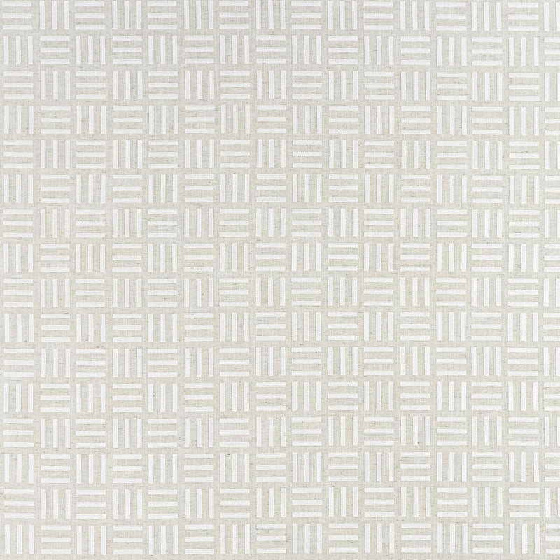 CLARKE AND CLARKE - PARALLEL- IVORY - Fabric by the Yard IVORY