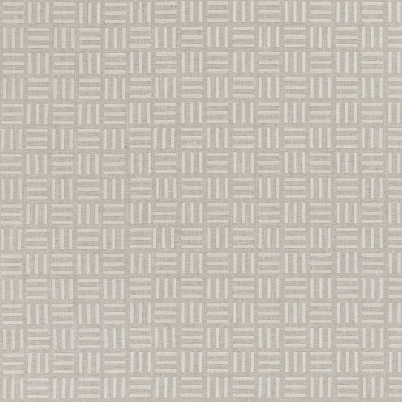 CLARKE AND CLARKE - PARALLEL- LINEN - Fabric by the Yard LINEN