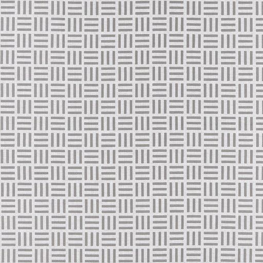 CLARKE AND CLARKE - PARALLEL- SILVER - Fabric by the Yard SILVER