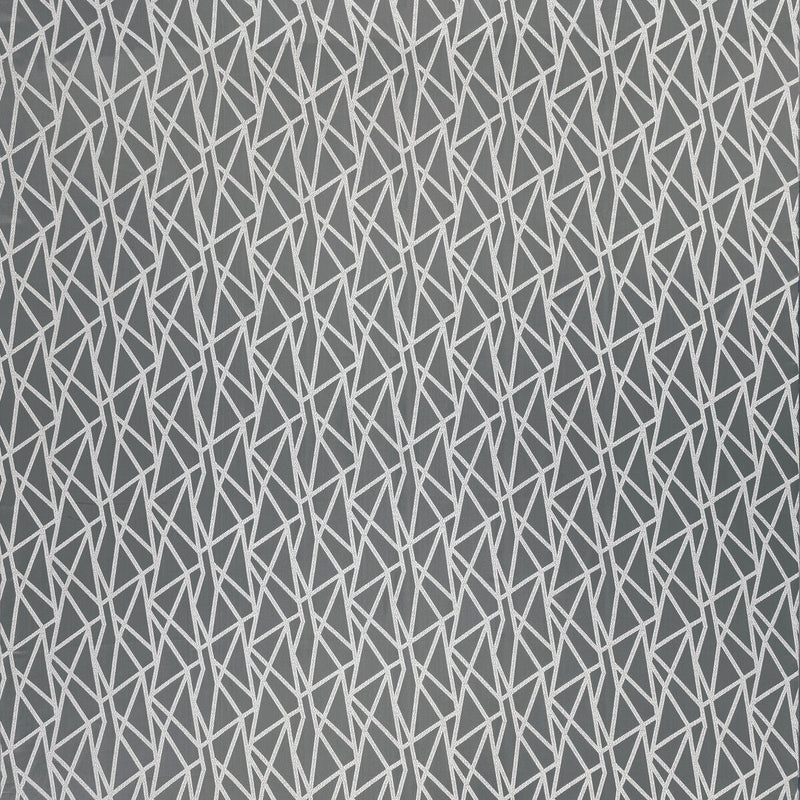 CLARKE AND CLARKE - GEOMO- PEWTER - Fabric by the Yard PEWTER