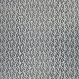 CLARKE AND CLARKE - GEOMO- PEWTER - Fabric by the Yard