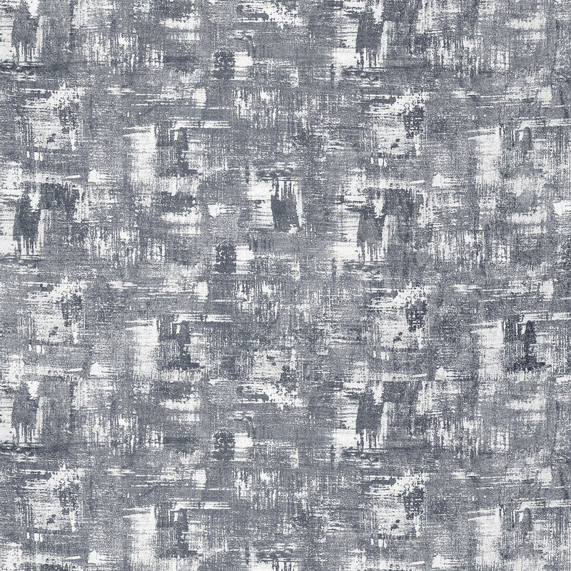 CLARKE AND CLARKE - TESSELLATI- MIDNIGHT/GILVR - Fabric by the Yard MIDNIGHT/GILVR