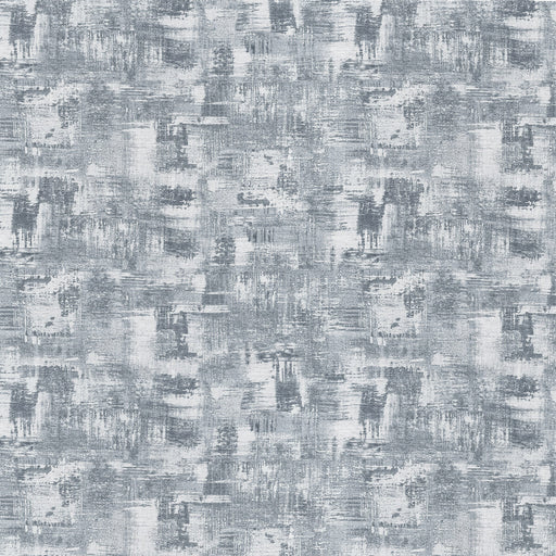 CLARKE AND CLARKE - TESSELLATI- SILVER - Fabric by the Yard SILVER