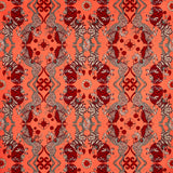 CLARKE AND CLARKE - CASPIAN VELVET- CORAL - Fabric by the Yard
