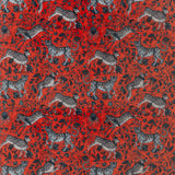 CLARKE AND CLARKE - PROTEA VELVET- CORAL - Fabric by the Yard