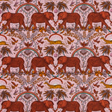 CLARKE AND CLARKE - ZAMBEZI SATIN- BLUSH - Fabric by the Yard