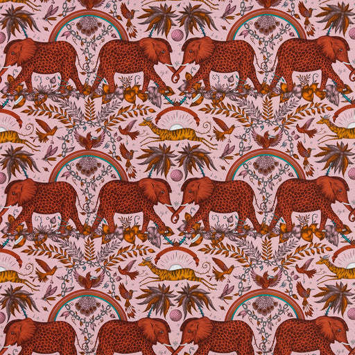 CLARKE AND CLARKE - ZAMBEZI SATIN- BLUSH - Fabric by the Yard BLUSH