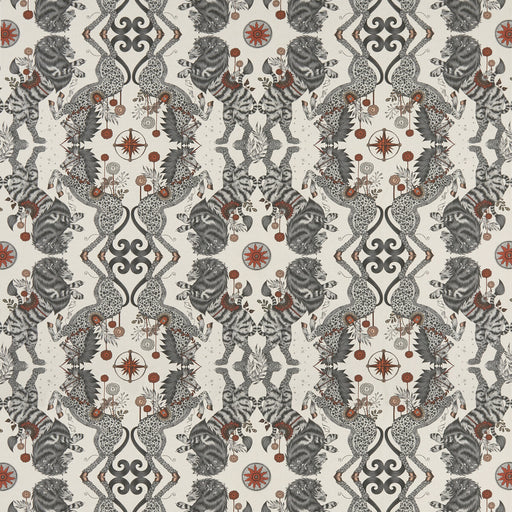 CLARKE AND CLARKE - F1488/02 - CASPIAN LINEN - Fabric By the Yard