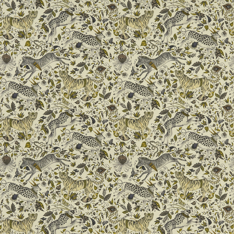 CLARKE AND CLARKE - PROTEA LINEN- GOLD - Fabric by the Yard GOLD
