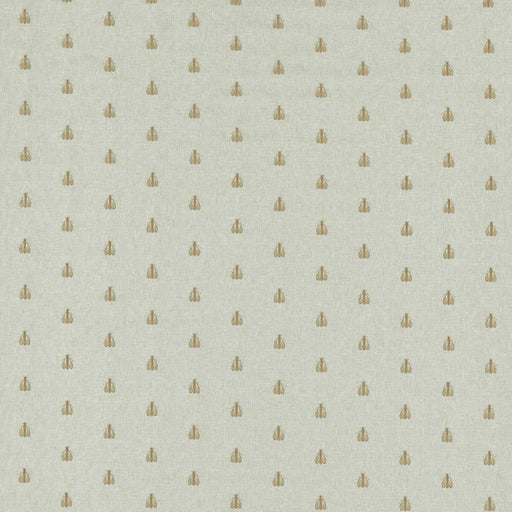 CLARKE AND CLARKE - FALENA- LINEN/GOLD - Fabric by the Yard LINEN/GOLD