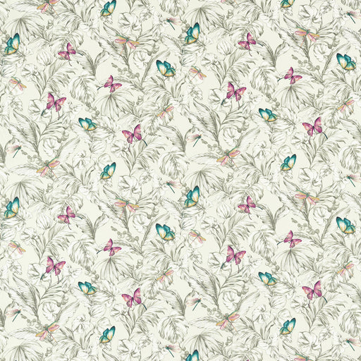 CLARKE AND CLARKE - ACADIA- LINEN - Fabric by the Yard LINEN