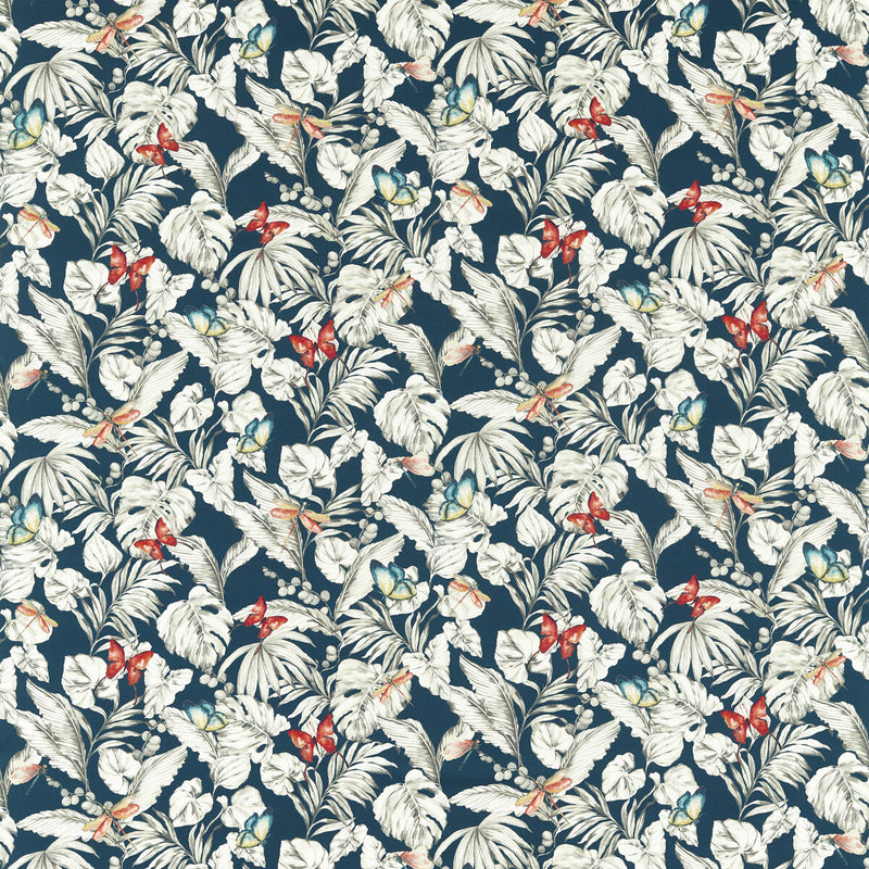 CLARKE AND CLARKE - ACADIA- MIDNIGHT - Fabric by the Yard MIDNIGHT