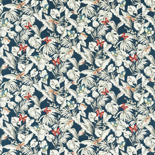CLARKE AND CLARKE - ACADIA- MIDNIGHT - Fabric by the Yard MIDNIGHT