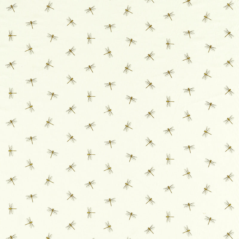 CLARKE AND CLARKE - DAMSEL- CITRON - Fabric by the Yard CITRON