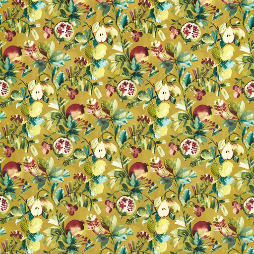 CLARKE AND CLARKE - FRUTA- OCHRE VELVET - Fabric by the Yard OCHRE VELVET