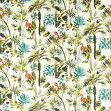 CLARKE AND CLARKE - PALM- SKY - Fabric by the Yard
