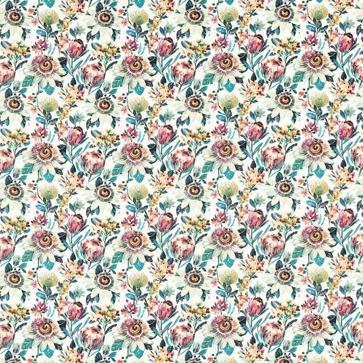 CLARKE AND CLARKE - PARADISE- RUSSET - Fabric by the Yard RUSSET