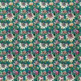 CLARKE AND CLARKE - PARADISE- TEAL VELVET - Fabric by the Yard