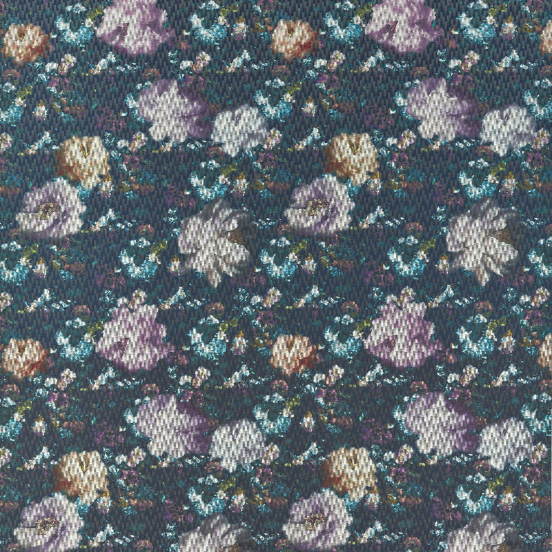 CLARKE AND CLARKE - CAMILE- MIDNIGHT - Fabric by the Yard MIDNIGHT
