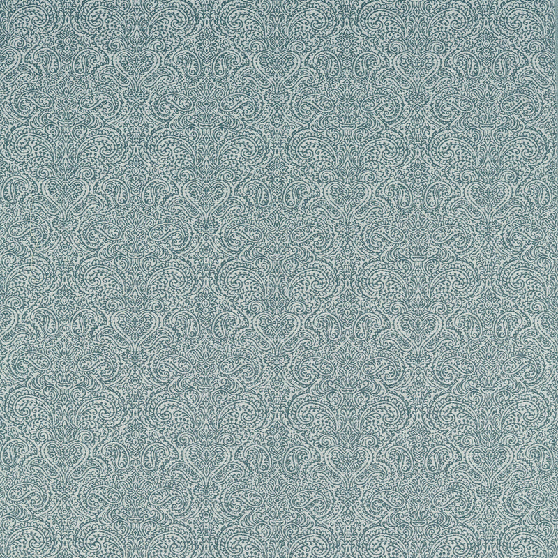 CLARKE AND CLARKE - ADA- TEAL - Fabric by the Yard TEAL