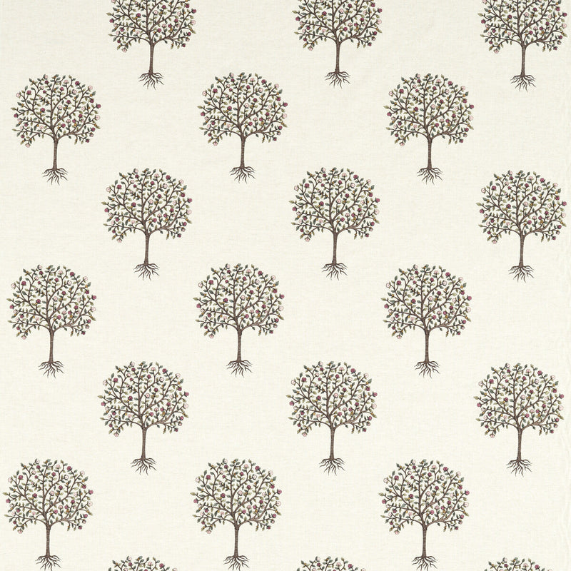 CLARKE AND CLARKE - BERGAMOT- BLUSH/LINEN - Fabric by the Yard BLUSH/LINEN