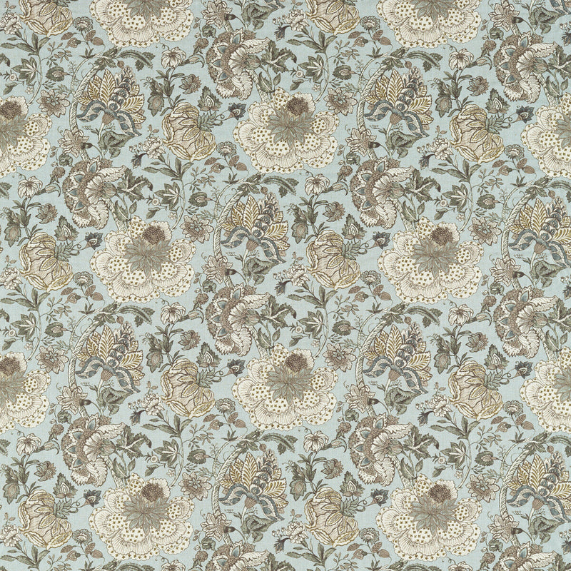 CLARKE AND CLARKE - LUCIENNE- MINERAL - Fabric by the Yard MINERAL