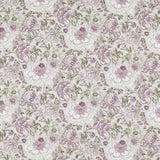 CLARKE AND CLARKE - LUCIENNE- RASPBERRY/LINEN - Fabric by the Yard