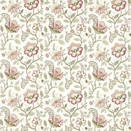 CLARKE AND CLARKE - ADELINE- BLUSH/RASPBERRY - Fabric by the Yard BLUSH/RASPBERRY